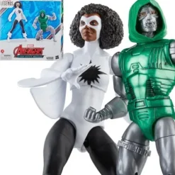 Avengers 60th Anniversary Marvel Legends Captain Marvel vs. Doctor Doom 6-Inch Action Figures
