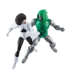 Avengers 60th Anniversary Marvel Legends Captain Marvel vs. Doctor Doom 6-Inch Action Figures