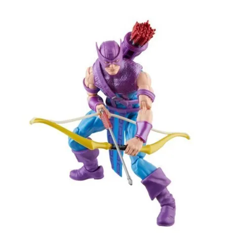Avengers 60th Anniversary Marvel Legends Hawkeye with Sky-Cycle 6 Inch Action Figure