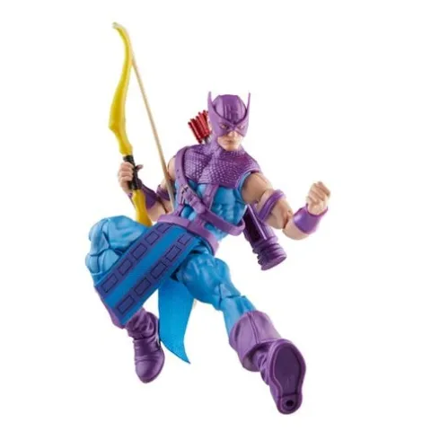 Avengers 60th Anniversary Marvel Legends Hawkeye with Sky-Cycle 6 Inch Action Figure
