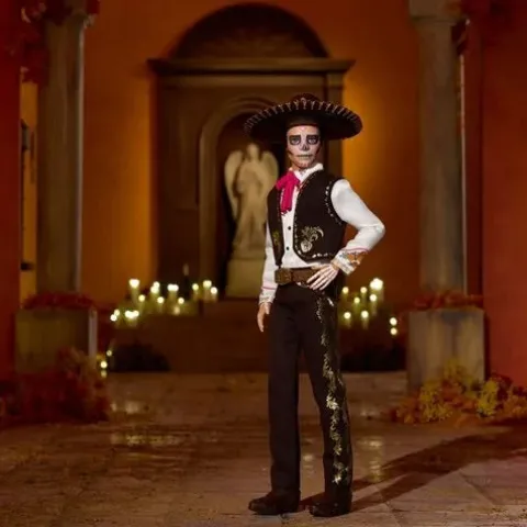 Barbie 2025 Dia de Muertos Ken Doll