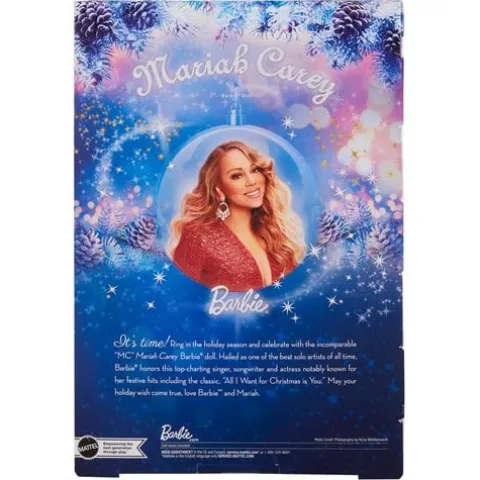 Barbie x Mariah Carey Holiday Celebration Doll