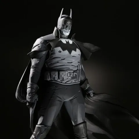 Batman Black & White Gotham by Gaslight by Mike Mignola 1:10 Scale Resin Statue