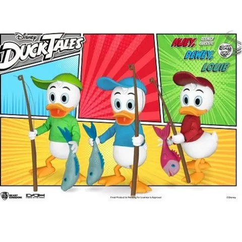 Beast Kingdom Ducktales DAH-069 Dynamic 8-Ction Huey Dewey Louie Action Figure Set