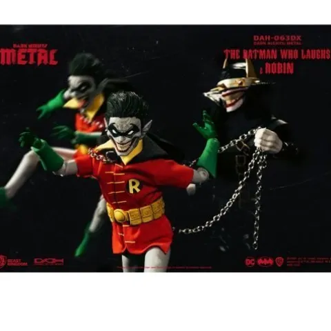 Beast Kingdom FCBD 2023 Dark Knight Metal DAH-063DX The Batman Who Laughs & Robins PX