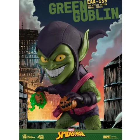 Beast Kingdom Marvel Comics EAA-139 Green Goblin Egg Attack Action Figure