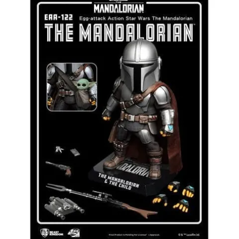 Beast Kingdom Star Wars The Mandalorian EAA-122 Action Figure