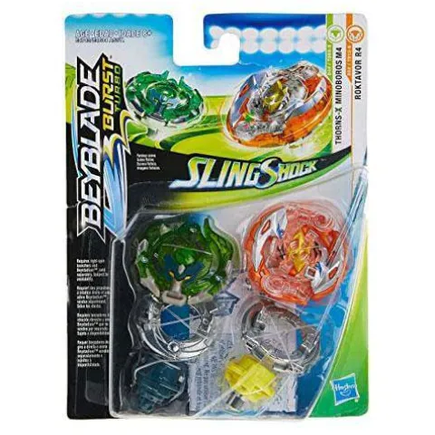 Beyblade Burst Turbo Slingshock Dual Pack - Choose your Beyblade