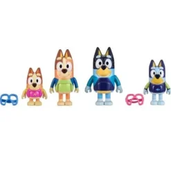 Bluey 4 Pack Figures - Select Figure(s)
