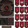 Dungeons & Dragons Character Class Augmented Reality Enamel Pin Set of 12 - Shared Exclusive