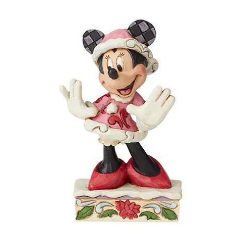 Enesco Disney Micky Mouse - Disney Traditions Minnie Christmas Personality