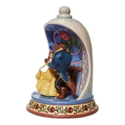 Enesco Disney Traditions Beauty and the Beast Rose Dome "Enchanted Love" by Jim Shore Statue