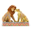 Enesco Disney Traditions The Lion King - Simba and Nala Snuggling Statue by Jim Shore