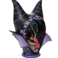 Enesco Disney Traditions Maleficent Headdress Scene 