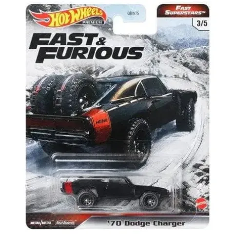 Fast & Furious Hot Wheels Premium Vehicle 2021 - 3/5 Dodge Charger