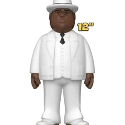 Funko Biggie Smalls White Suit 12-Inch Vinyl Gold Figure