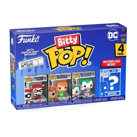 Funko Bitty Pop! Batman 1966 Mini-Figure 4-Pack - Select Set(s)