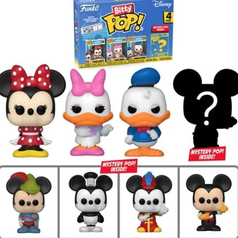 Funko Bitty Pop! Disney Classics Mini-Figure 4-Pack - Select Set(s)