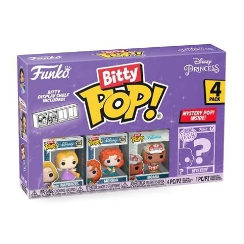 Funko Bitty Pop! Disney Princesses Mini-Figure 4-Pack - Select Set(s)