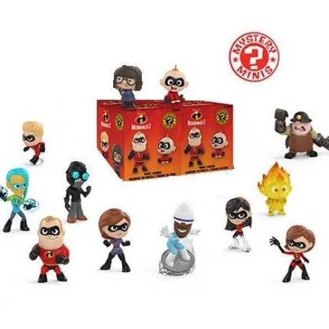 Funko Incredibles 2 Mystery Minis - (1) Blind Box