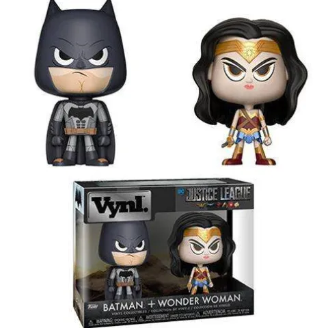 Funko Justice League Movie Batman and Wonder Woman Vynl Figure 2-Pack