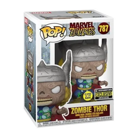 Funko Pop! 787 - Marvel Zombies Thor Glow-in-the-Dark Funko Pop! Figure - Entertainment Earth Exclusive