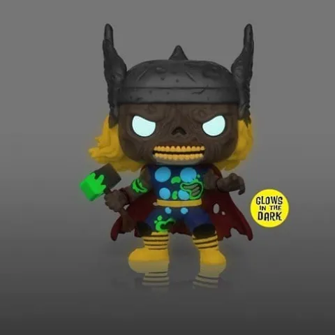 Funko Pop! 787 - Marvel Zombies Thor Glow-in-the-Dark Funko Pop! Figure - Entertainment Earth Exclusive