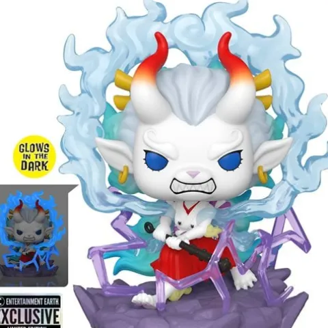Funko Pop! 1596 - One Piece Yamato Glow-in-the-Dark Deluxe Vinyl Figure - Entertainment Earth Exclusive