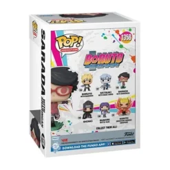 Funko Pop! 1358 Animation - Boruto - Sarada with Sharingan Vinyl Figure - Glow-in-the-Dark Entertainment Earth Exclusive