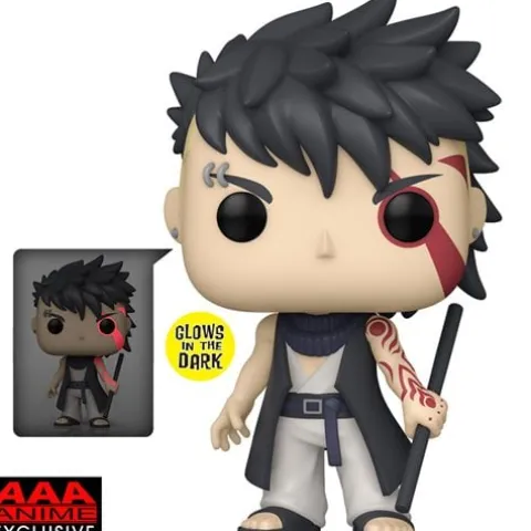 Funko Pop! 1384 Animation - Boruto - Kawaki Vinyl Figure - Glow-in-the-Dark AAA Exclusive