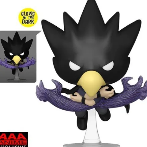 Funko Pop! 1351 Animation - My Hero Academia Fumikage Tokoyami Glow-in-the-Dark AAA Exclusive