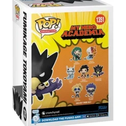 Funko Pop! 1351 Animation - My Hero Academia Fumikage Tokoyami Glow-in-the-Dark AAA Exclusive