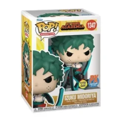 Funko Pop! 1347 Animation - My Hero Academia - Izuku Midoriya Glow-In-The-Dark Vinyl Figure - PX
