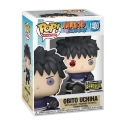 Funko Pop! 1400 Animation - Naruto: Shippuden - Obito Uchiha Unmasked Vinyl Figure - Entertainment Earth Exclusive