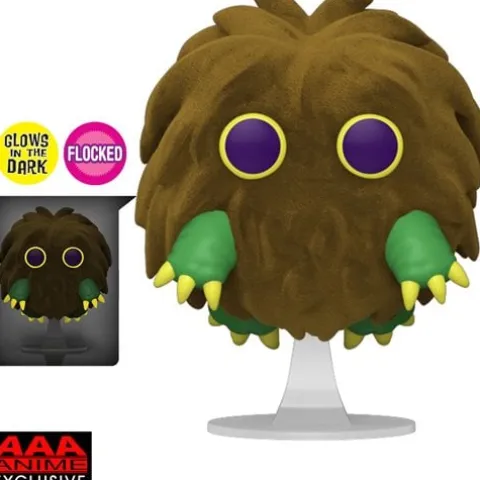 Funko Pop! 1455 Animation - Yu-Gi-Oh! Kuriboh Flocked and Glow-in-the-Dark AAA Exclusive