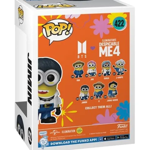 Funko Pop! - Despicable Me 4 Minion x BTS Vinyl Figure - Select Figure(s)