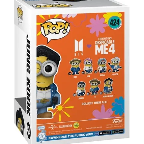 Funko Pop! - Despicable Me 4 Minion x BTS Vinyl Figure - Select Figure(s)