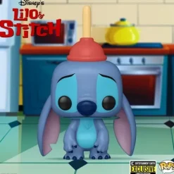 Funko Pop! 1354 Disney - Lilo & Stitch - Stitch with Plunger Vinyl Figure - Entertainment Earth Exclusive
