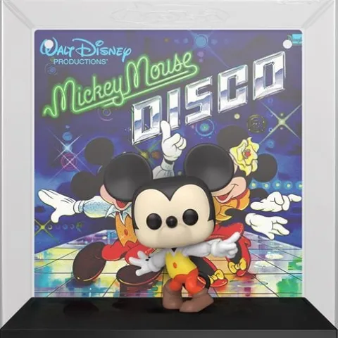 Funko Pop! #48 Disney 100 Mickey Mouse Disco Album Figure with Case
