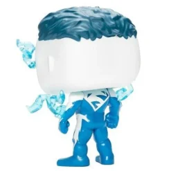 Funko Pop! 419 Heroes - Superman (Blue) Vinyl Figure - 2021 Convention Exclusive