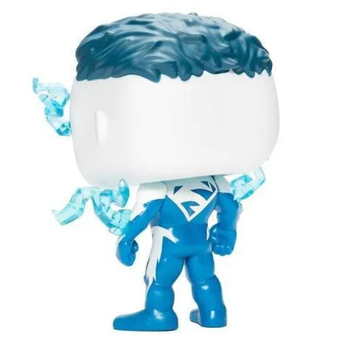 Funko Pop! 419 Heroes - Superman (Blue) Vinyl Figure - 2021 Convention Exclusive