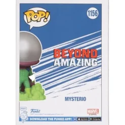 Funko Pop! 1156 Marvel - Mysterio Glow-in-the-Dark Vinyl Figure - Entertainment Earth Exclusive