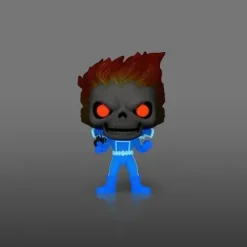 Funko Pop! 1559 Marvel Strange Tales Ghost Rider Glow-in-the-Dark Vinyl Figure - Entertainment Earth Exclusive