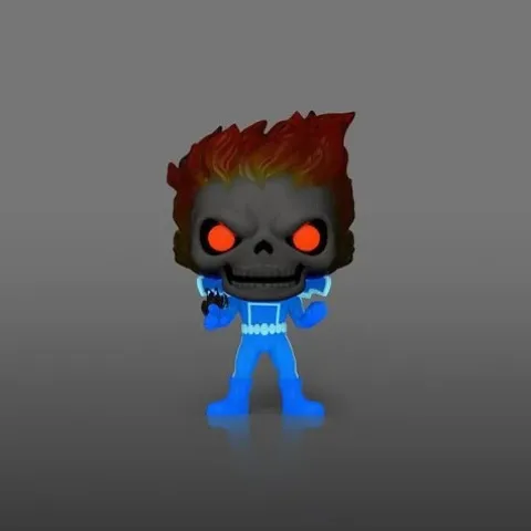 Funko Pop! 1559 Marvel Strange Tales Ghost Rider Glow-in-the-Dark Vinyl Figure - Entertainment Earth Exclusive