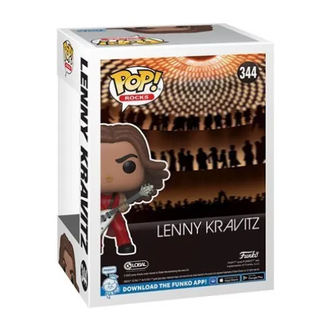 Funko Pop! 344 Rocks - Lenny Kravitz Vinyl Figure