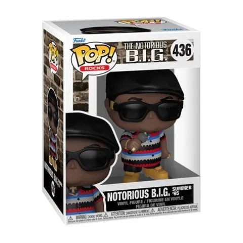 Funko Pop! #436 Rocks - Notorious B.I.G. Summer '95 Vinyl Figure