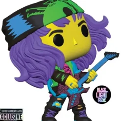 Funko Pop! 1462 TV - Stranger Things Eddie with Guitar Blacklight Vinyl Figure - Entertainment Earth Exclusive