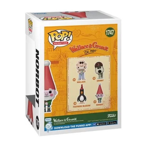 Funko Pop! Animation - Wallace and Gromit Vinyl Figure - Select Figure(s)