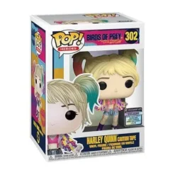 Funko Pop! Heroes 302 Birds of Prey Harley Quinn Caution Tape Funko Pop! w/ Collectible Card - EE Exclusive