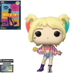 Funko Pop! Heroes 302 Birds of Prey Harley Quinn Caution Tape Funko Pop! w/ Collectible Card - EE Exclusive